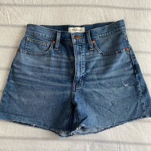 Madewell denim shorts